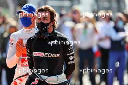 Fernando Alonso (ESP) Alpine F1 Team on the grid. 05.09.2021. Formula 1 World Championship, Rd 13, Dutch Grand Prix, Zandvoort, Netherlands, Race Day.