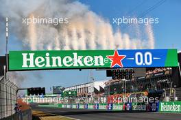 Fireworks at the end of the race. 05.09.2021. Formula 1 World Championship, Rd 13, Dutch Grand Prix, Zandvoort, Netherlands, Race Day.