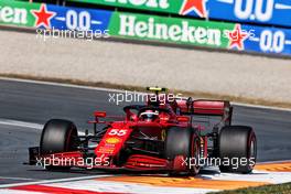 Carlos Sainz Jr (ESP) Ferrari SF-21. 05.09.2021. Formula 1 World Championship, Rd 13, Dutch Grand Prix, Zandvoort, Netherlands, Race Day.