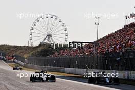 (L to R): Lewis Hamilton (GBR) Mercedes AMG F1 W12 and Pierre Gasly (FRA) AlphaTauri AT02. 05.09.2021. Formula 1 World Championship, Rd 13, Dutch Grand Prix, Zandvoort, Netherlands, Race Day.