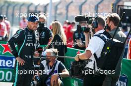 Valtteri Bottas (FIN) Mercedes AMG F1 in qualifying parc ferme. 04.09.2021. Formula 1 World Championship, Rd 13, Dutch Grand Prix, Zandvoort, Netherlands, Qualifying Day.