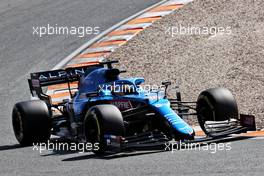 Fernando Alonso (ESP) Alpine F1 Team A521. 04.09.2021. Formula 1 World Championship, Rd 13, Dutch Grand Prix, Zandvoort, Netherlands, Qualifying Day.