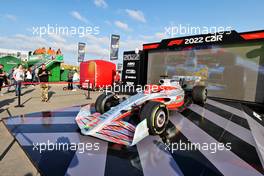 Circuit atmosphere - 2022 F1 Car in the FanZone. 02.09.2021. Formula 1 World Championship, Rd 13, Dutch Grand Prix, Zandvoort, Netherlands, Preparation Day.
