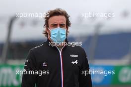 Fernando Alonso (ESP), Alpine F1 Team  02.09.2021. Formula 1 World Championship, Rd 13, Dutch Grand Prix, Zandvoort, Netherlands, Preparation Day.