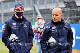 Max Verstappen (NLD) Red Bull Racing walks the circuit with the team. 02.09.2021. Formula 1 World Championship, Rd 13, Dutch Grand Prix, Zandvoort, Netherlands, Preparation Day.