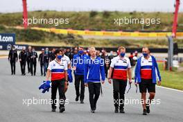 Nikita Mazepin (RUS) Haas F1 Team walks the circuit with the team. 02.09.2021. Formula 1 World Championship, Rd 13, Dutch Grand Prix, Zandvoort, Netherlands, Preparation Day.