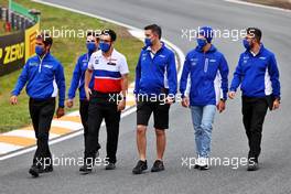 Mick Schumacher (GER) Haas F1 Team walks the circuit with the team. 02.09.2021. Formula 1 World Championship, Rd 13, Dutch Grand Prix, Zandvoort, Netherlands, Preparation Day.
