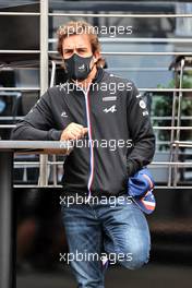 Fernando Alonso (ESP) Alpine F1 Team. 02.09.2021. Formula 1 World Championship, Rd 13, Dutch Grand Prix, Zandvoort, Netherlands, Preparation Day.