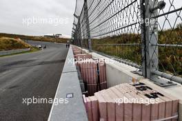 Circuit atmosphere - barriers on the final corner. 02.09.2021. Formula 1 World Championship, Rd 13, Dutch Grand Prix, Zandvoort, Netherlands, Preparation Day.
