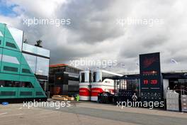 Circuit atmosphere - Red Bull Racing motorhome. 01.09.2021. Formula 1 World Championship, Rd 13, Dutch Grand Prix, Zandvoort, Netherlands, Preparation Day.