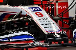 Haas VF-21 nosecone with a tribute to colleague Martin Shepherd. 30.04.2021. Formula 1 World Championship, Rd 3, Portuguese Grand Prix, Portimao, Portugal, Practice Day.