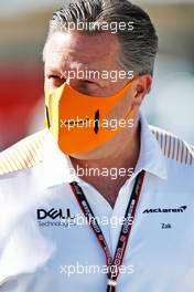 Zak Brown (USA) McLaren Executive Director. 30.04.2021. Formula 1 World Championship, Rd 3, Portuguese Grand Prix, Portimao, Portugal, Practice Day.