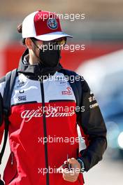 Antonio Giovinazzi (ITA) Alfa Romeo Racing. 30.04.2021. Formula 1 World Championship, Rd 3, Portuguese Grand Prix, Portimao, Portugal, Practice Day.
