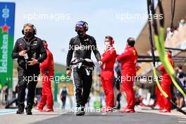 Fernando Alonso (ESP) Alpine F1 Team on the grid. 02.05.2021. Formula 1 World Championship, Rd 3, Portuguese Grand Prix, Portimao, Portugal, Race Day.