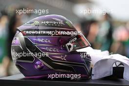 1st place Lewis Hamilton (GBR) Mercedes AMG F1 helmet. 02.05.2021. Formula 1 World Championship, Rd 3, Portuguese Grand Prix, Portimao, Portugal, Race Day.