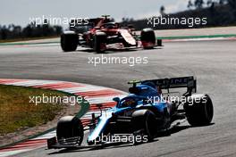 Esteban Ocon (FRA) Alpine F1 Team A521. 02.05.2021. Formula 1 World Championship, Rd 3, Portuguese Grand Prix, Portimao, Portugal, Race Day.