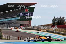 Lando Norris (GBR) McLaren MCL35M. 02.05.2021. Formula 1 World Championship, Rd 3, Portuguese Grand Prix, Portimao, Portugal, Race Day.