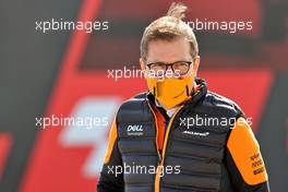 Andreas Seidl, McLaren Managing Director. 01.05.2021. Formula 1 World Championship, Rd 3, Portuguese Grand Prix, Portimao, Portugal, Qualifying Day.