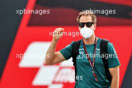 Sebastian Vettel (GER) Aston Martin F1 Team. 01.05.2021. Formula 1 World Championship, Rd 3, Portuguese Grand Prix, Portimao, Portugal, Qualifying Day.