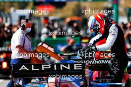 Esteban Ocon (FRA) Alpine F1 Team A521 in qualifying parc ferme. 01.05.2021. Formula 1 World Championship, Rd 3, Portuguese Grand Prix, Portimao, Portugal, Qualifying Day.