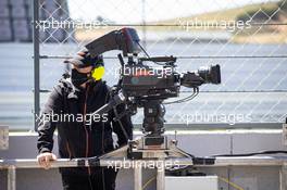 Circuit atmosphere - F1 Camera Operator. 29.04.2021. Formula 1 World Championship, Rd 3, Portuguese Grand Prix, Portimao, Portugal, Preparation Day.