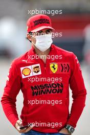 Carlos Sainz Jr (ESP) Ferrari. 29.04.2021. Formula 1 World Championship, Rd 3, Portuguese Grand Prix, Portimao, Portugal, Preparation Day.