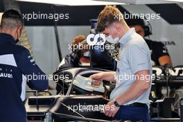 FIA making checks on the AlphaTauri AT02. 29.04.2021. Formula 1 World Championship, Rd 3, Portuguese Grand Prix, Portimao, Portugal, Preparation Day.