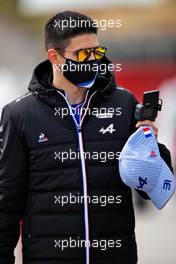 Esteban Ocon (FRA) Alpine F1 Team. 29.04.2021. Formula 1 World Championship, Rd 3, Portuguese Grand Prix, Portimao, Portugal, Preparation Day.