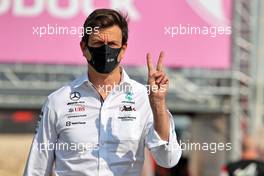 Toto Wolff (GER) Mercedes AMG F1 Shareholder and Executive Director. 19.11.2021 Formula 1 World Championship, Rd 20, Qatar Grand Prix, Doha, Qatar, Practice Day.