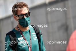 Sebastian Vettel (GER) Aston Martin F1 Team. 19.11.2021 Formula 1 World Championship, Rd 20, Qatar Grand Prix, Doha, Qatar, Practice Day.