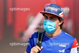 Fernando Alonso (ESP) Alpine F1 Team. 19.11.2021 Formula 1 World Championship, Rd 20, Qatar Grand Prix, Doha, Qatar, Practice Day.