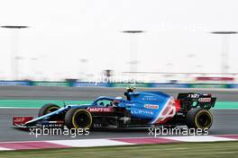 Esteban Ocon (FRA) Alpine F1 Team A521. 19.11.2021 Formula 1 World Championship, Rd 20, Qatar Grand Prix, Doha, Qatar, Practice Day.