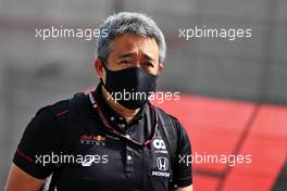 Masashi Yamamoto (JPN) Honda Racing F1 Managing Director. 19.11.2021 Formula 1 World Championship, Rd 20, Qatar Grand Prix, Doha, Qatar, Practice Day.