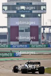 Nicholas Latifi (CDN) Williams Racing FW43B. 19.11.2021 Formula 1 World Championship, Rd 20, Qatar Grand Prix, Doha, Qatar, Practice Day.