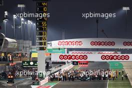 The grid before the start of the race. 21.11.2021. Formula 1 World Championship, Rd 20, Qatar Grand Prix, Doha, Qatar, Race Day.