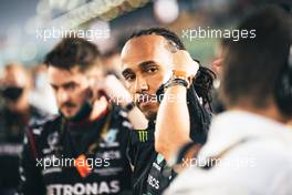 Lewis Hamilton (GBR) Mercedes AMG F1 on the grid. 21.11.2021. Formula 1 World Championship, Rd 20, Qatar Grand Prix, Doha, Qatar, Race Day.