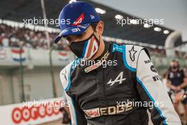 Esteban Ocon (FRA) Alpine F1 Team on the grid. 21.11.2021. Formula 1 World Championship, Rd 20, Qatar Grand Prix, Doha, Qatar, Race Day.
