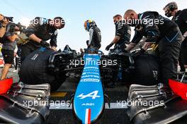 Fernando Alonso (ESP) Alpine F1 Team A521 on the grid. 21.11.2021. Formula 1 World Championship, Rd 20, Qatar Grand Prix, Doha, Qatar, Race Day.