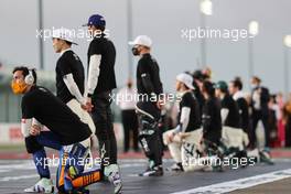 Daniel Ricciardo (AUS) McLaren on the grid. 21.11.2021. Formula 1 World Championship, Rd 20, Qatar Grand Prix, Doha, Qatar, Race Day.
