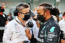 Lewis Hamilton (GBR) Mercedes AMG F1 on the grid. 21.11.2021. Formula 1 World Championship, Rd 20, Qatar Grand Prix, Doha, Qatar, Race Day.