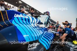 George Russell (GBR) Williams Racing FW43B on the grid. 21.11.2021. Formula 1 World Championship, Rd 20, Qatar Grand Prix, Doha, Qatar, Race Day.