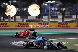 Esteban Ocon (FRA) Alpine F1 Team A521. 21.11.2021. Formula 1 World Championship, Rd 20, Qatar Grand Prix, Doha, Qatar, Race Day.