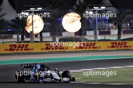 Nicholas Latifi (CDN) Williams Racing FW43B. 21.11.2021. Formula 1 World Championship, Rd 20, Qatar Grand Prix, Doha, Qatar, Race Day.