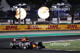 Max Verstappen (NLD) Red Bull Racing RB16B. 21.11.2021. Formula 1 World Championship, Rd 20, Qatar Grand Prix, Doha, Qatar, Race Day.