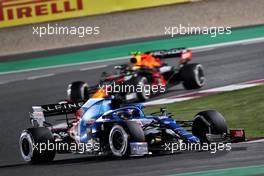 Fernando Alonso (ESP) Alpine F1 Team A521. 21.11.2021. Formula 1 World Championship, Rd 20, Qatar Grand Prix, Doha, Qatar, Race Day.