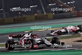 Kimi Raikkonen (FIN) Alfa Romeo Racing C41. 20.11.2021. Formula 1 World Championship, Rd 20, Qatar Grand Prix, Doha, Qatar, Qualifying Day.