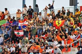 Circuit atmosphere - fans in the grandstand. 20.11.2021. Formula 1 World Championship, Rd 20, Qatar Grand Prix, Doha, Qatar, Qualifying Day.