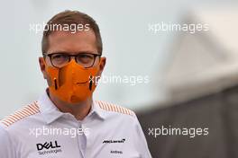 Andreas Seidl, McLaren Managing Director. 20.11.2021. Formula 1 World Championship, Rd 20, Qatar Grand Prix, Doha, Qatar, Qualifying Day.
