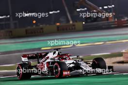 Kimi Raikkonen (FIN) Alfa Romeo Racing C41. 20.11.2021. Formula 1 World Championship, Rd 20, Qatar Grand Prix, Doha, Qatar, Qualifying Day.