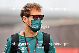 Sebastian Vettel (GER) Aston Martin F1 Team. 20.11.2021. Formula 1 World Championship, Rd 20, Qatar Grand Prix, Doha, Qatar, Qualifying Day.